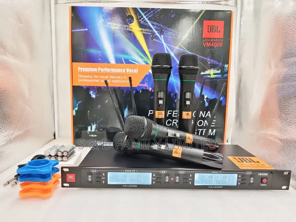 JBL Four in 1 Wireless Microphone System VM