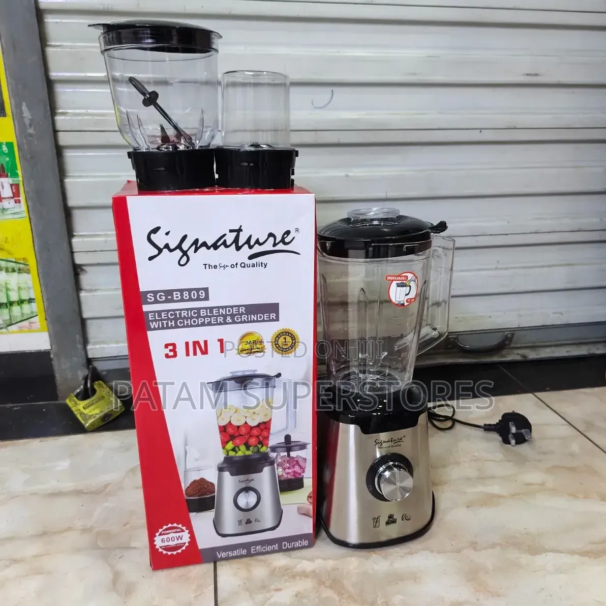 Signature 3 in 1 Electric Blender