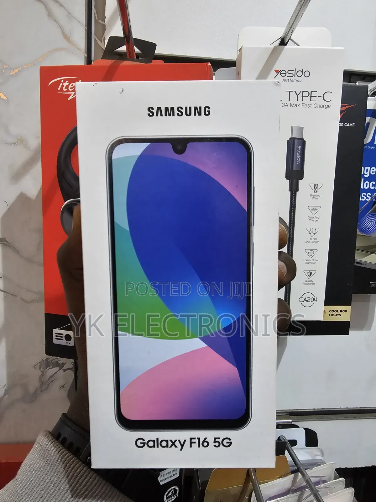 New Samsung Galaxy F16 128 GB Black
