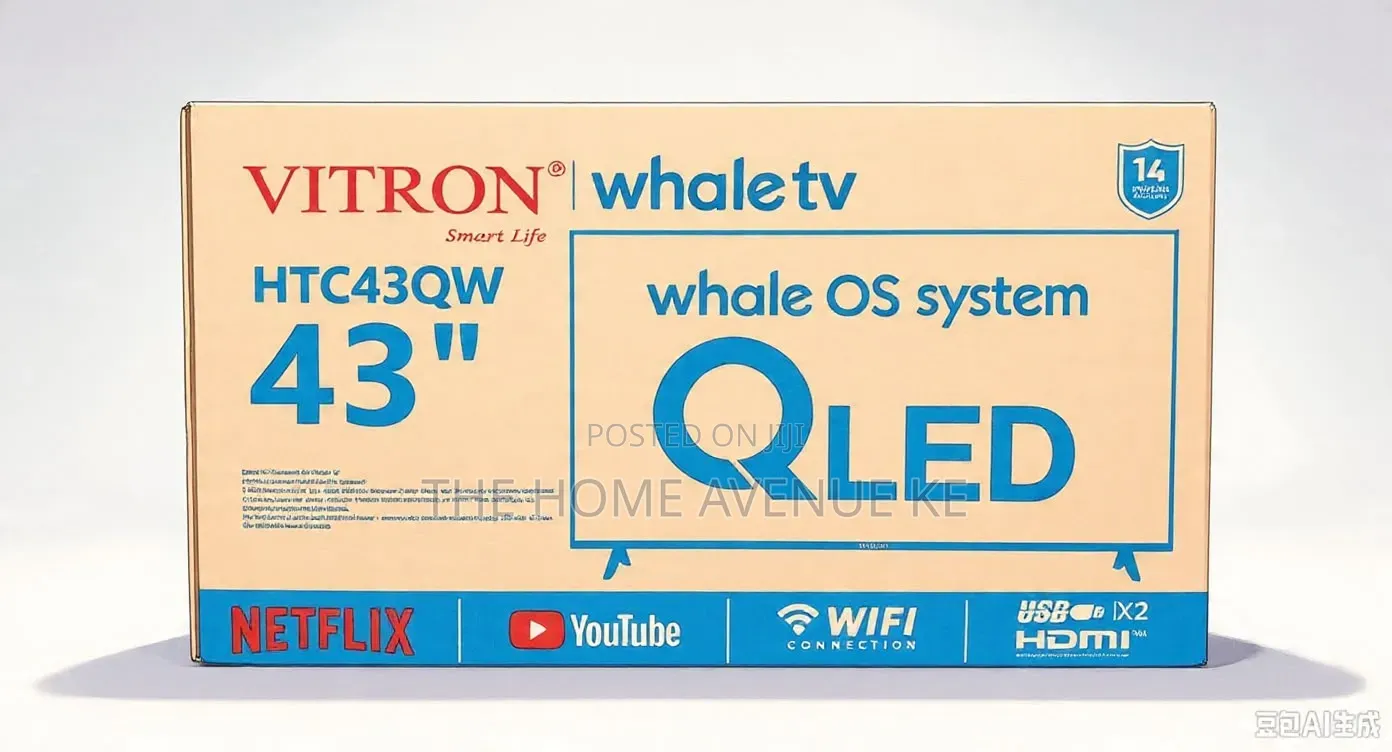 Vitrom 43 Whale OS System QLED TV