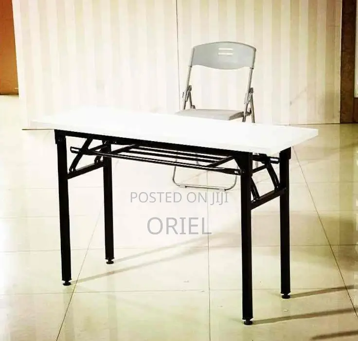 1.5M Foldable Office Table : Foldable Training Room Table