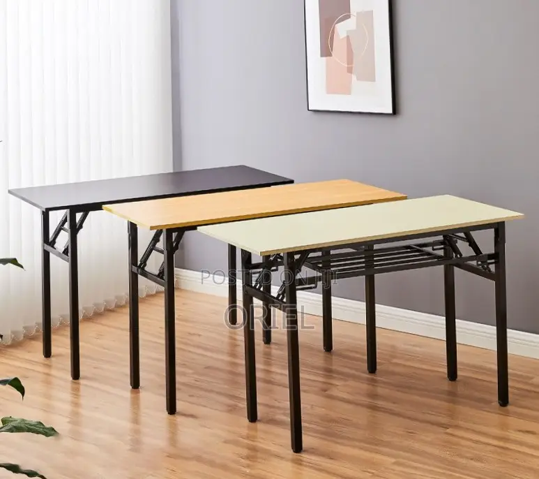 1.5M Foldable Office Table : Foldable Training Room Table