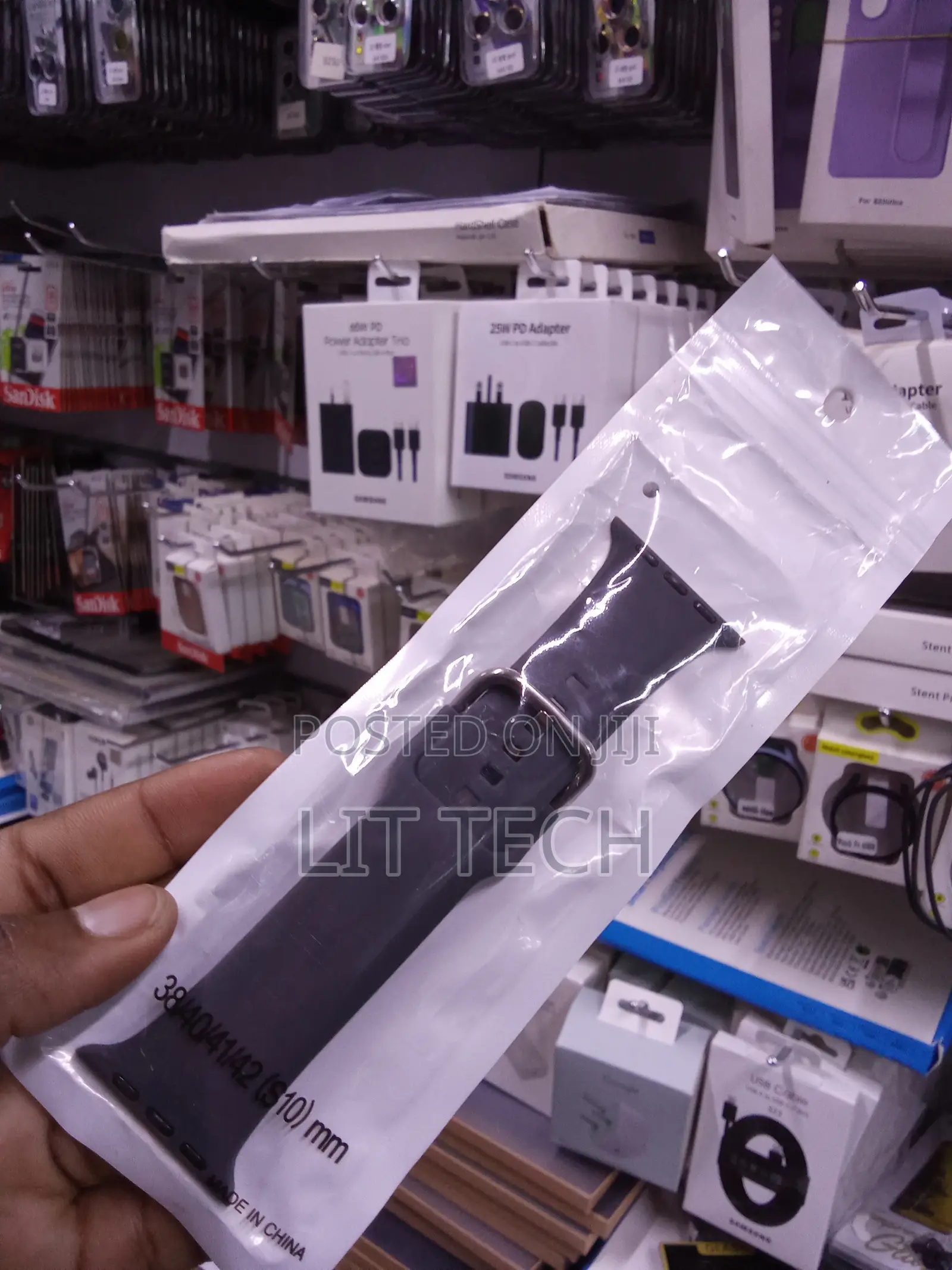 Apple Watch Silicone Sport Strap - Dark Grey - 38/40/41/42mm (S10)