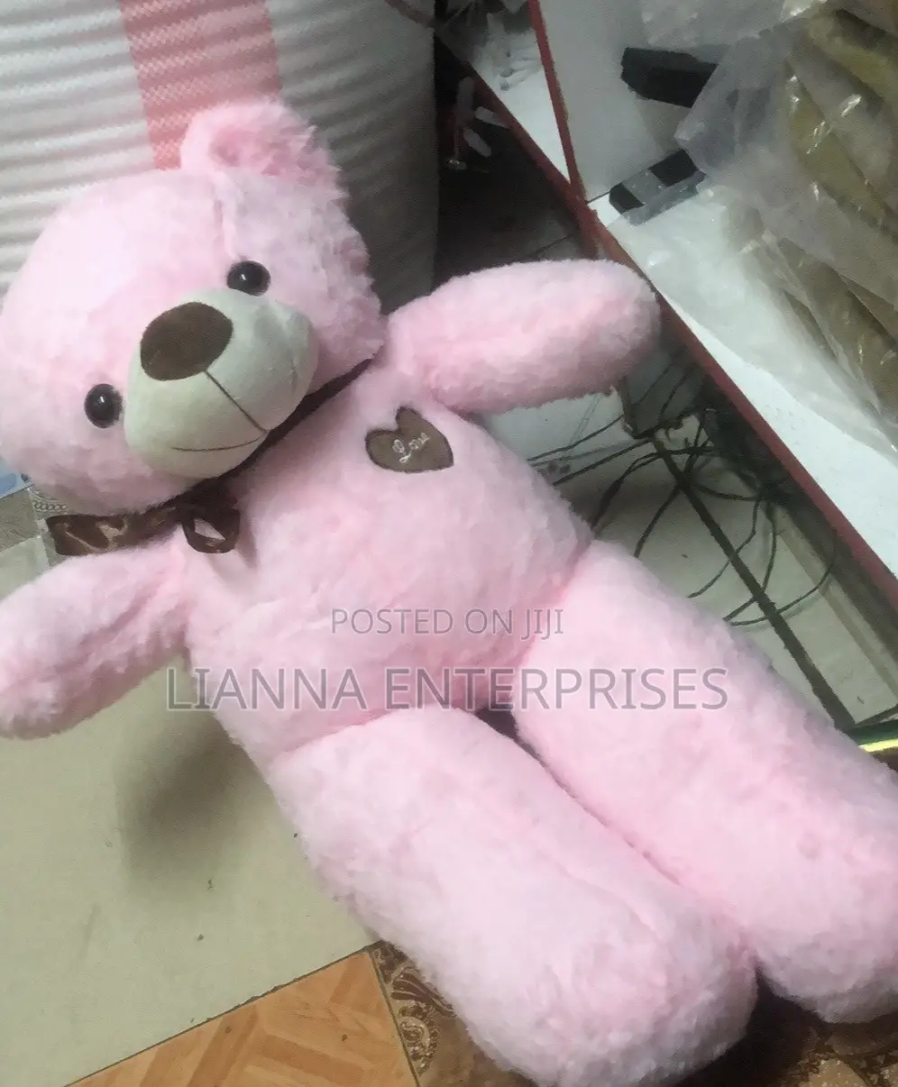 Super Soft Pink Teddy Bear 80cm