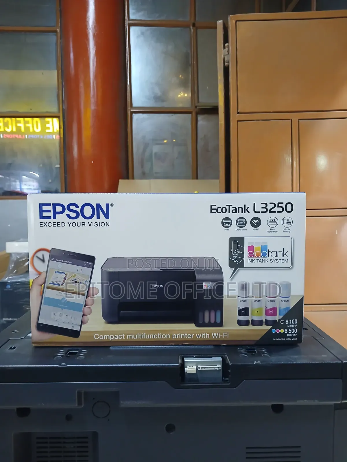 Wi-Fi Direct Connect Epson L3250 Printer
