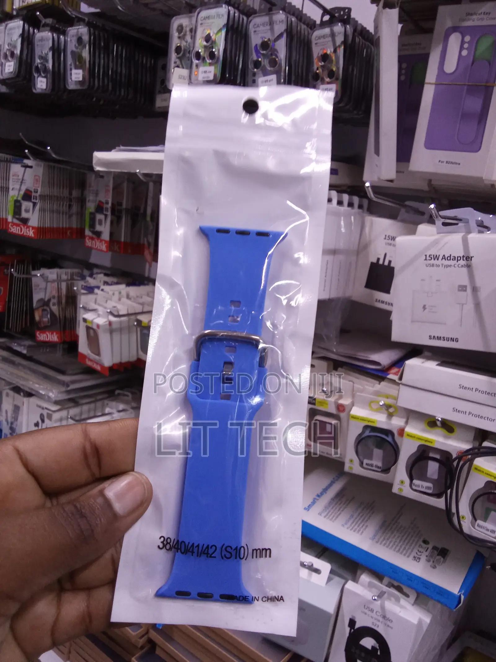 Apple Watch Silicone Sport Strap - Royal Blue