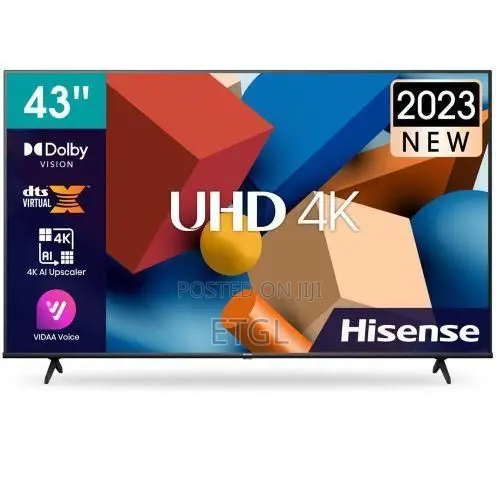 Hisense 43 Inch Smart UHD Frameless TV 43A6QKEN