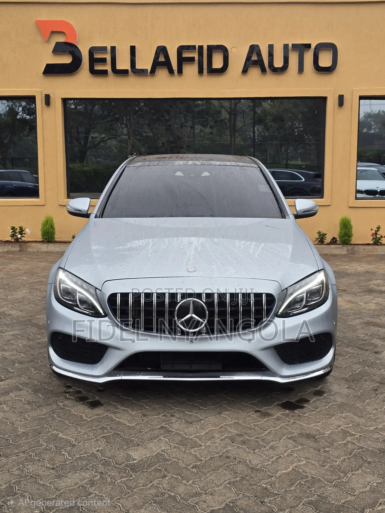 Mercedes-Benz C180 2016 Blue
