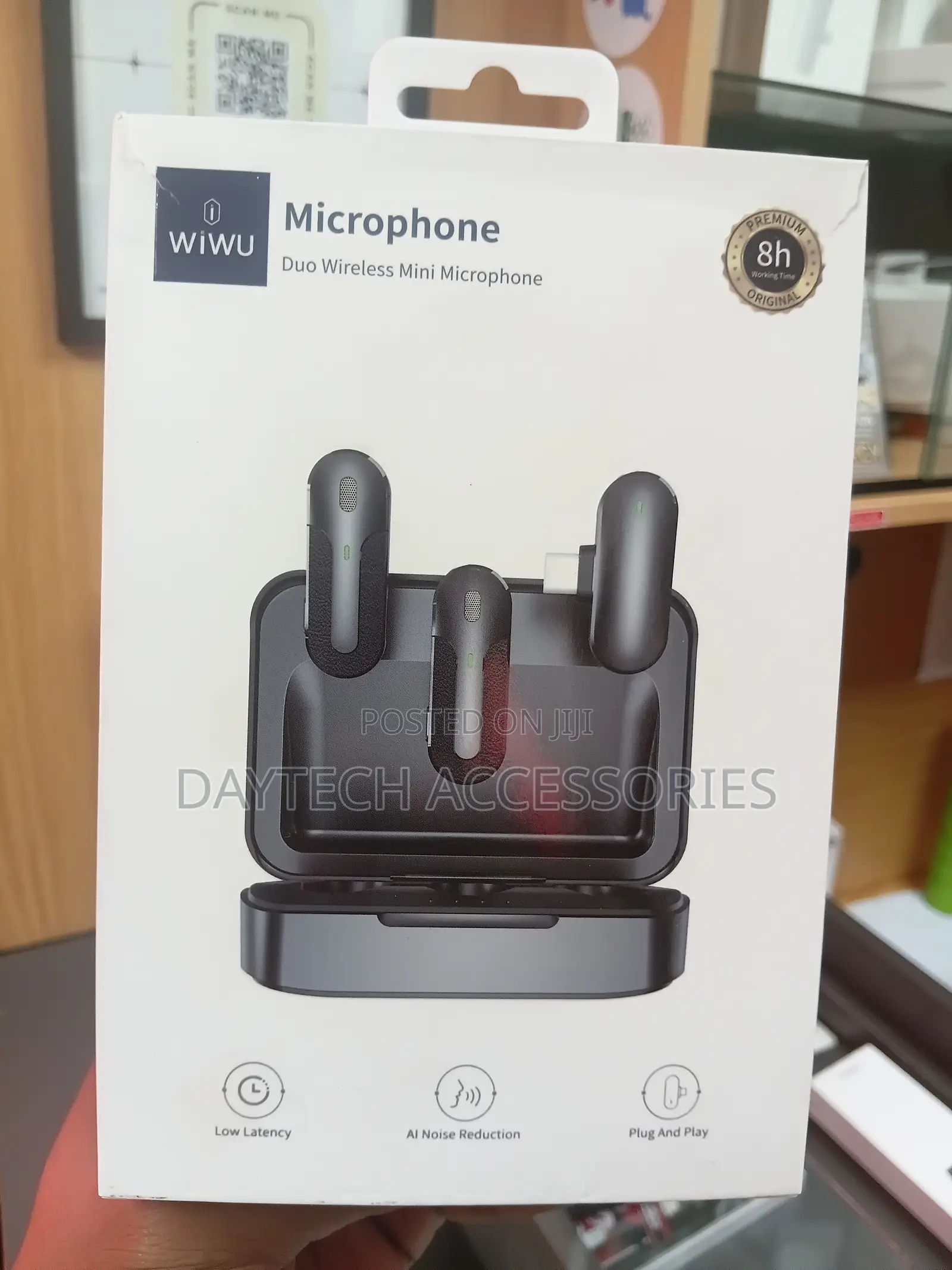 Wiwu Wi-Wm002 Dual Mini Ai Noise Reduction Wireless Microphone Type-C