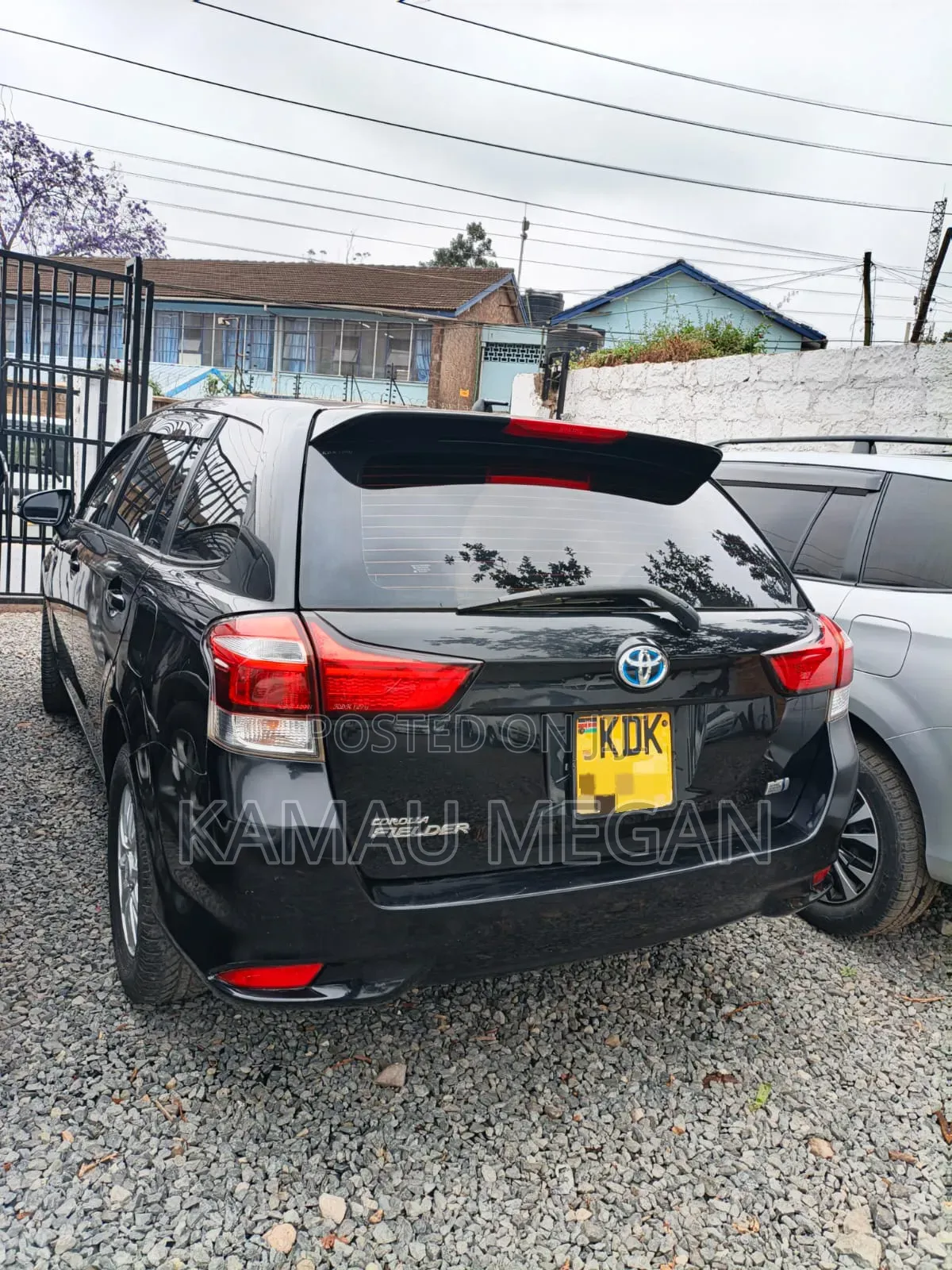 Toyota Corolla Fielder 2016 Matt Black