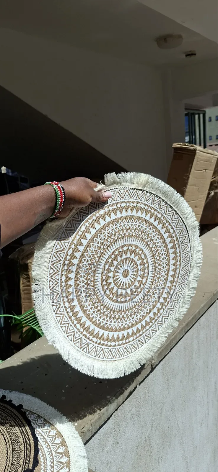 Round Woven Table Mat