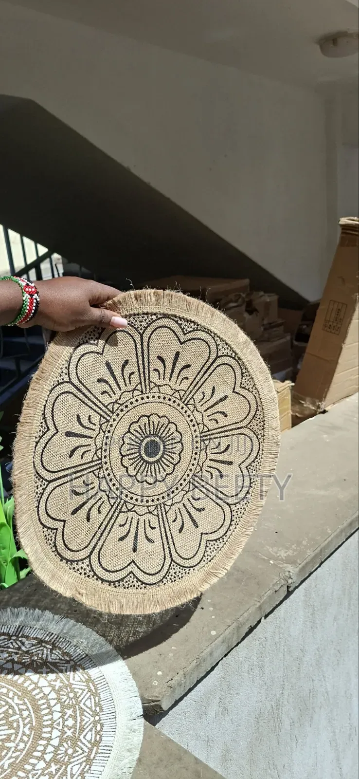 Round Woven Table Mat