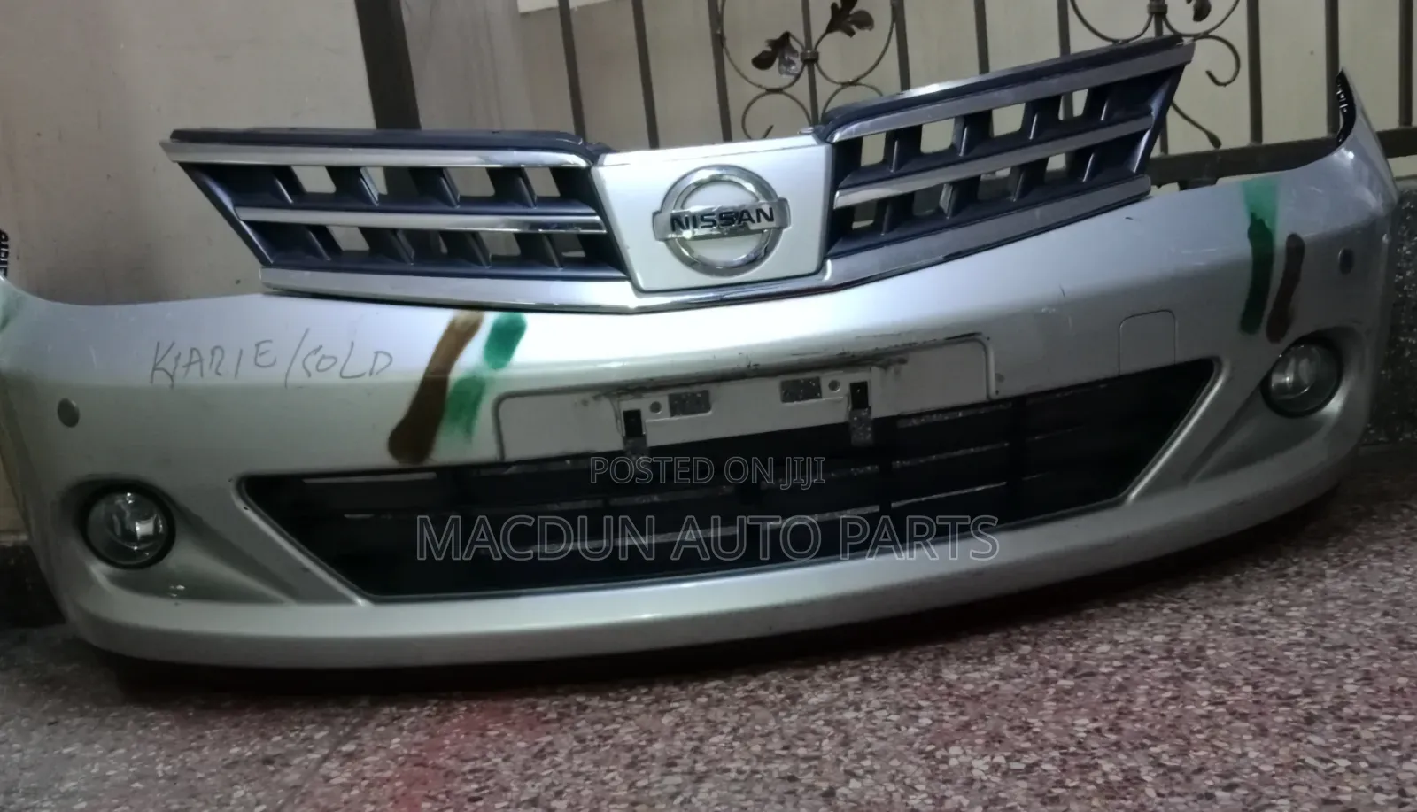 Nissan Tiida Bumper With Grill