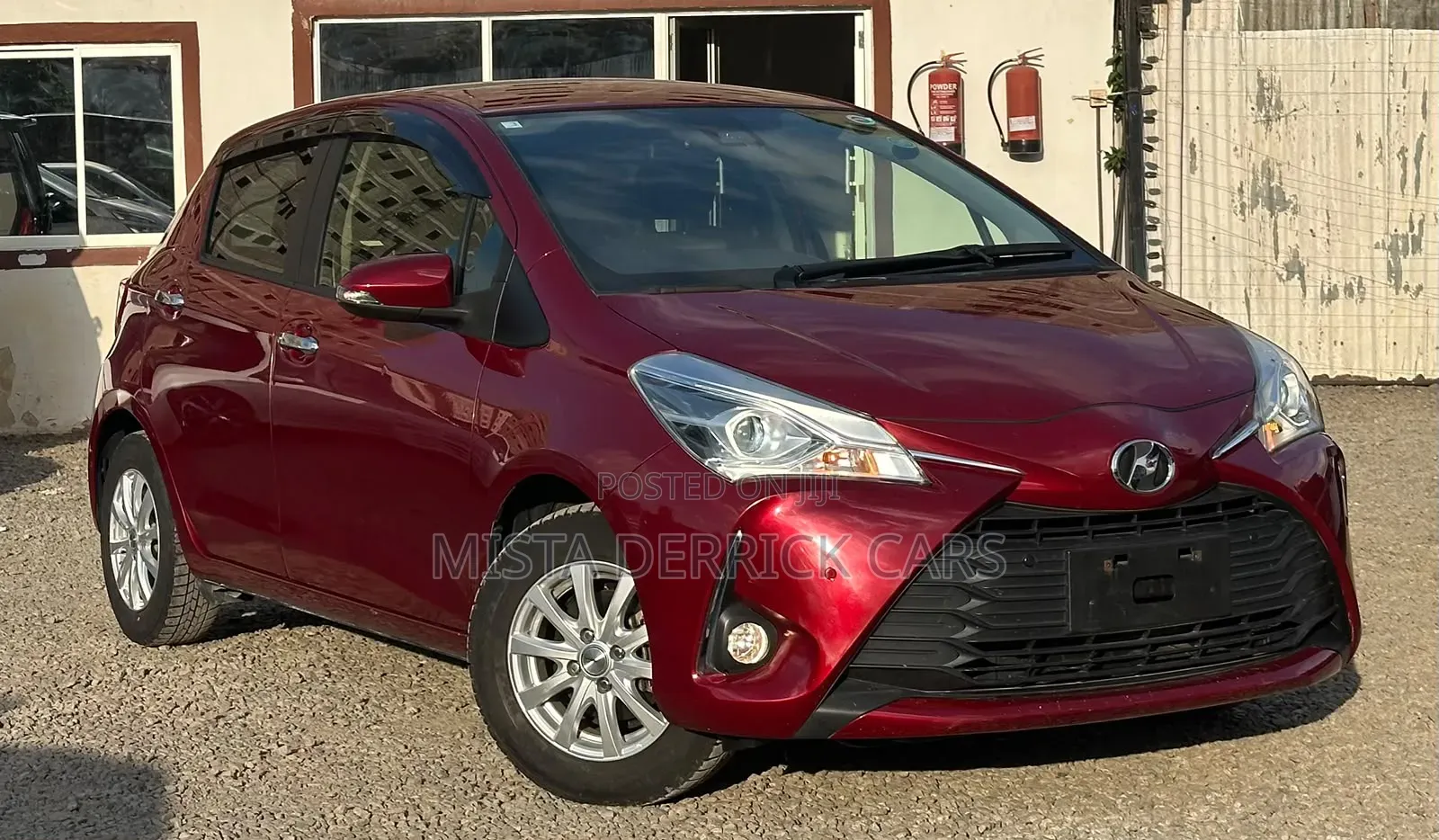 Toyota Vitz 2019 Maroon