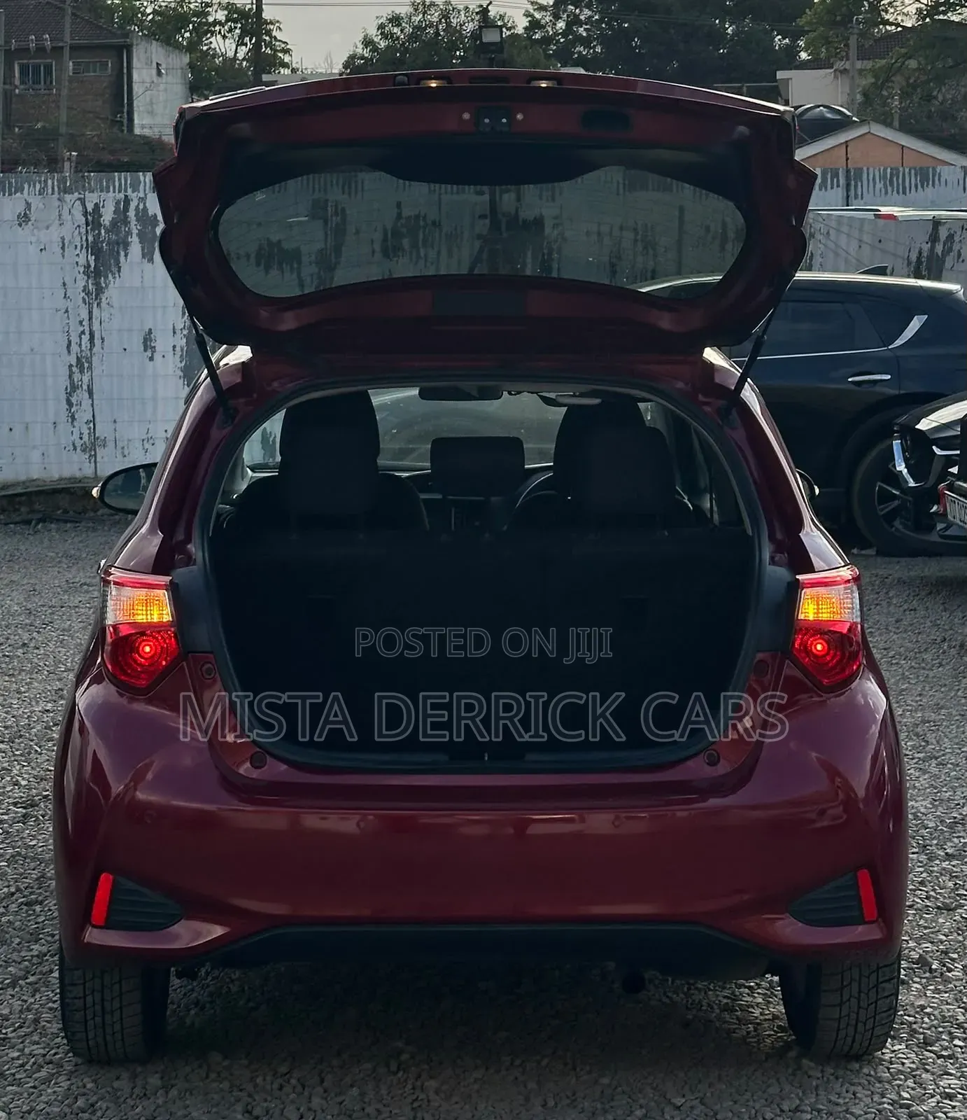 Toyota Vitz 2019 Maroon