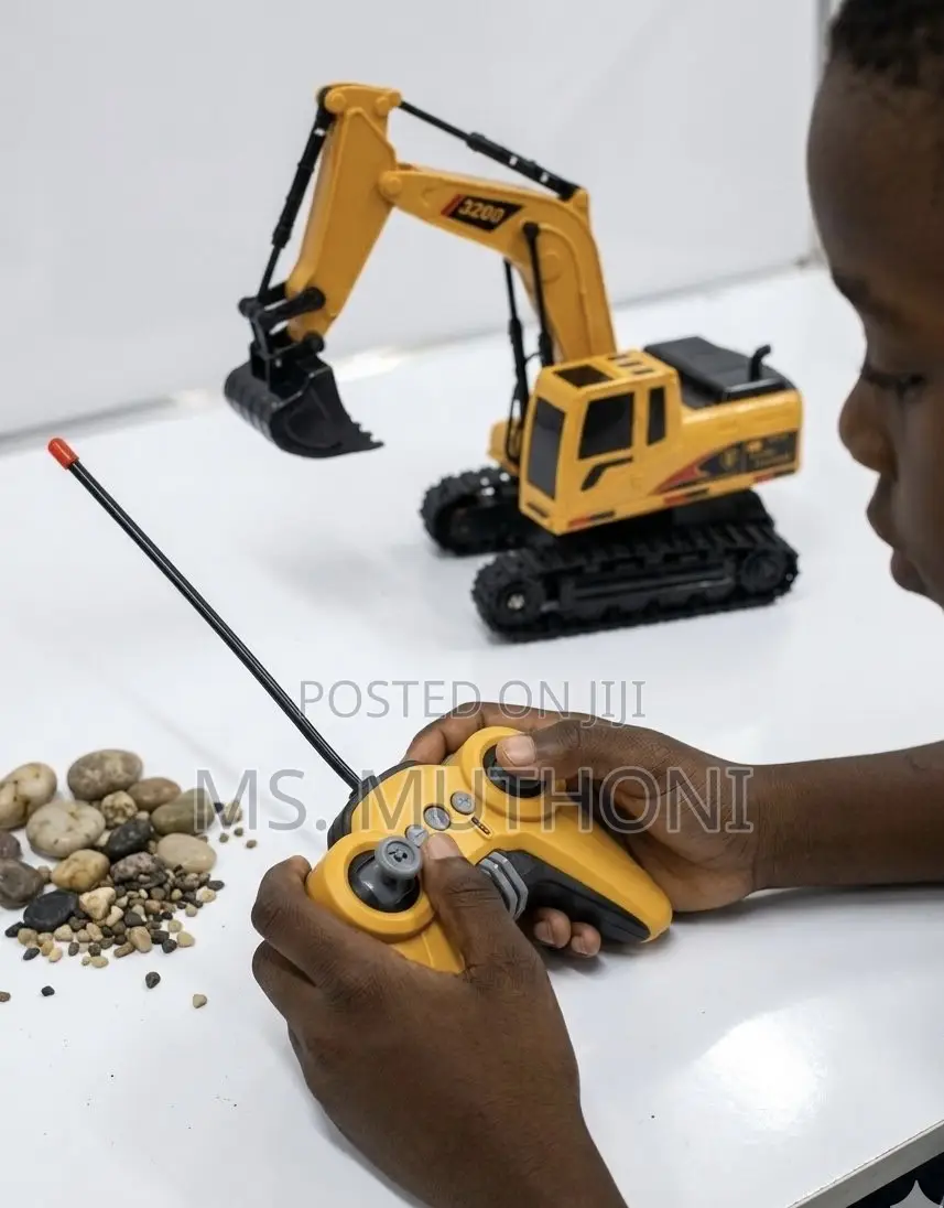 Musical RC Tracked Excavator Toy