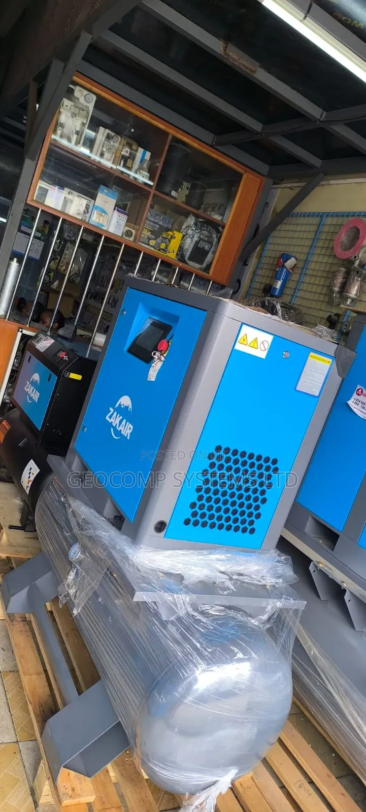 Single Phase Screw Air Compressor 7.5HP