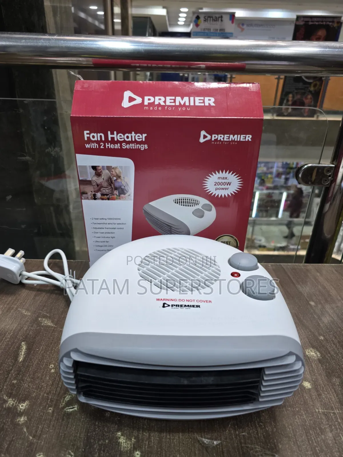 Premier Room Heater With 2 Heat Setting