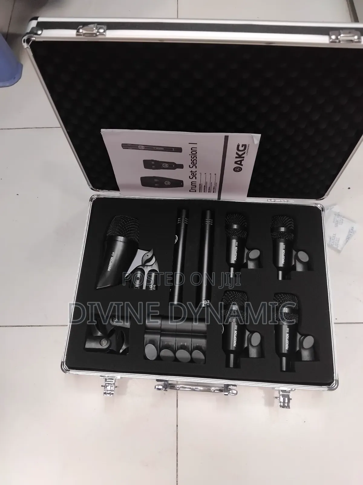AKG High Performance Drum Microphone Set