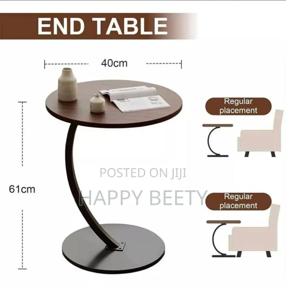 Round Sofa Table