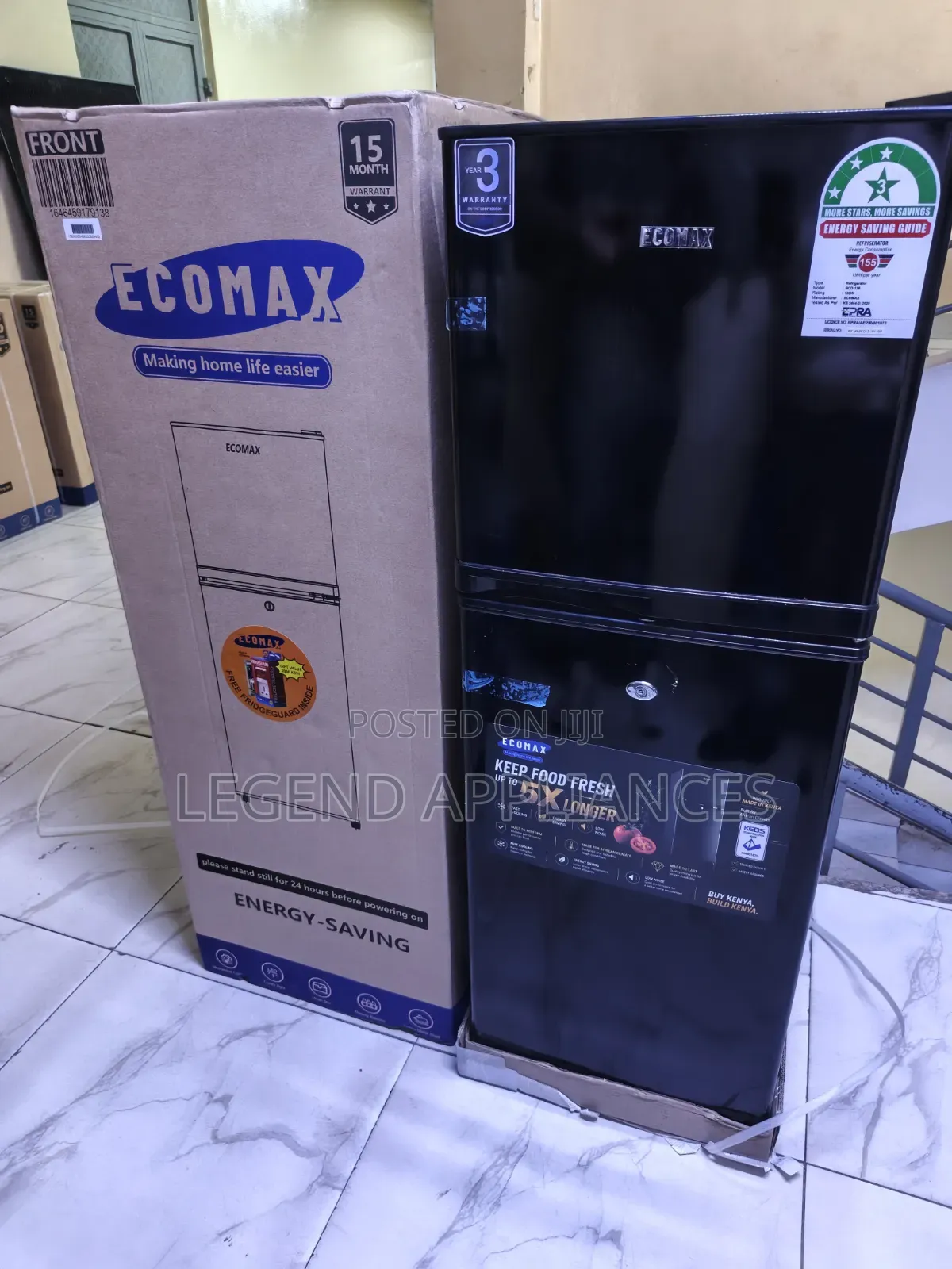 138l 2 Door Ecomax Refrigerator Fridge