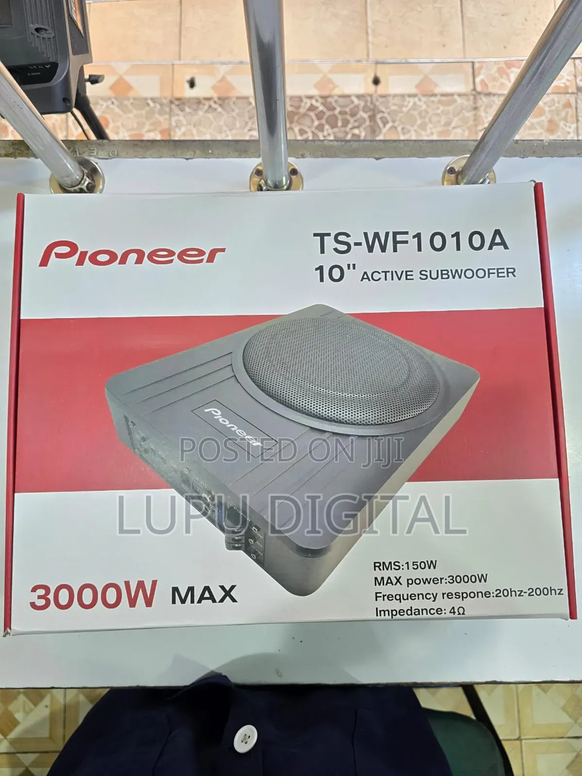 Pioneer WF1010 3000W Underseat Subwoofer