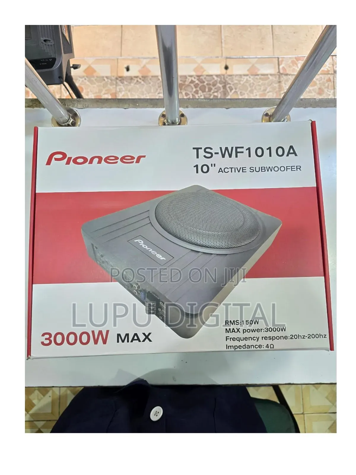 Pioneer WF1010 3000W Underseat Subwoofer