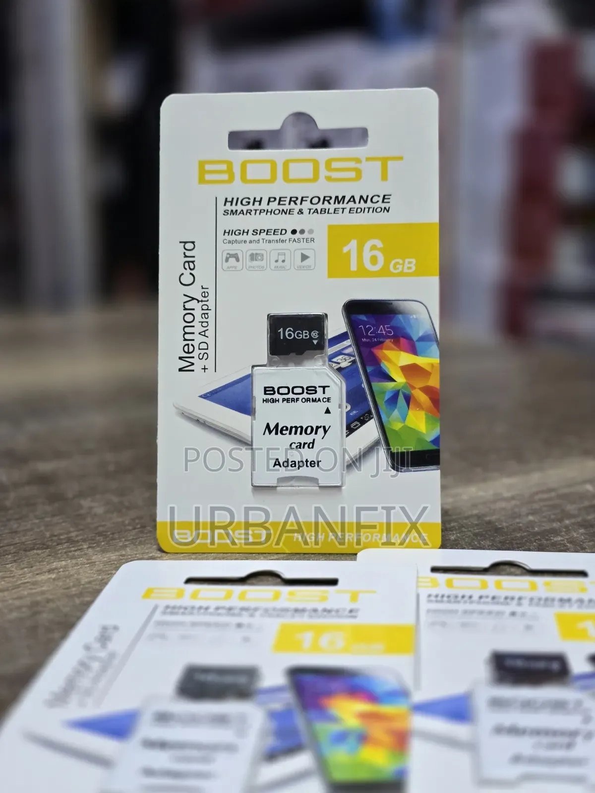 16GB Boost High Speed Memory Card With Fast Capture and Transfer