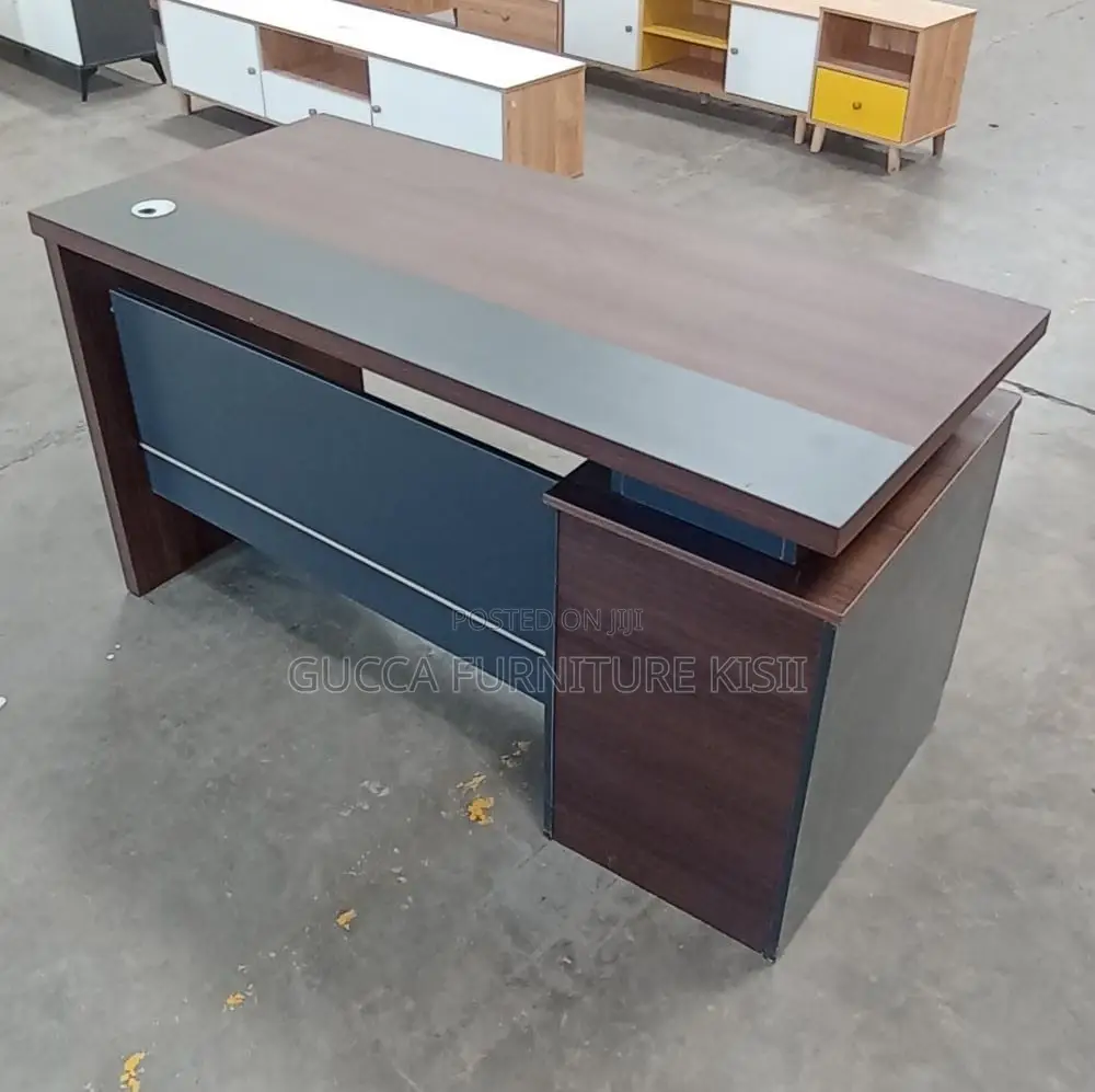 Desk; 1.2M Solid Wood Office Desk
