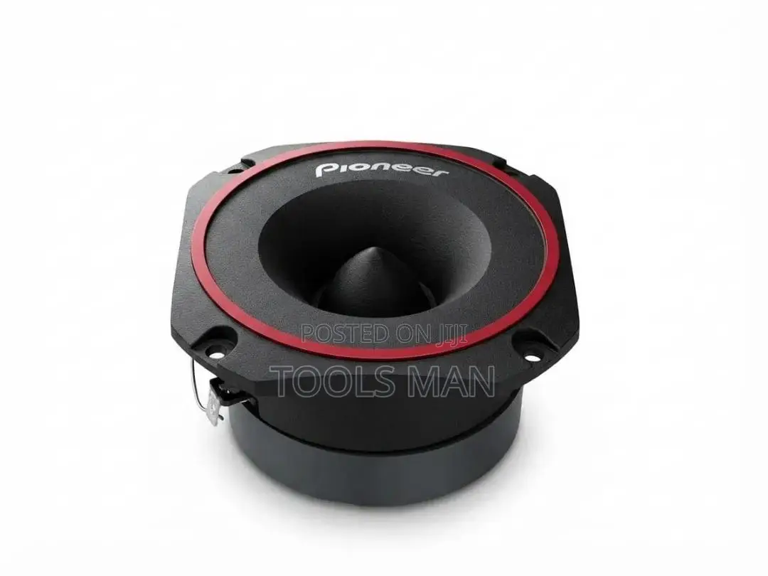 Pioneer Car Audio Tweeter Speaker Red Accent.