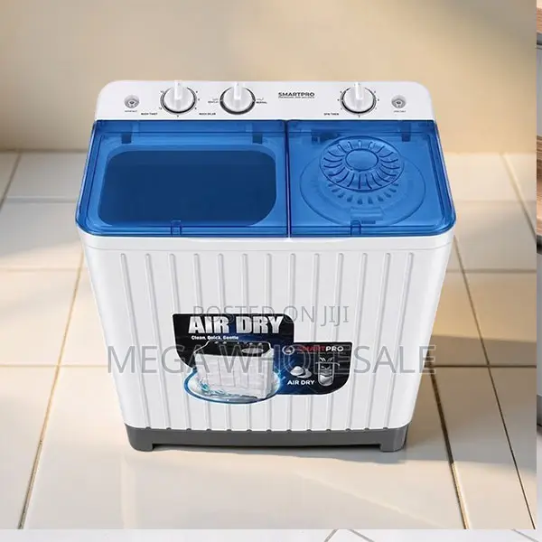 High Capacity Twin Tub Smartpro 10Kg Twin Tub Washing Machines