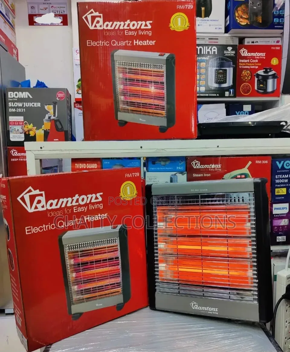 Electric 3 Bar Quartz Room Heater - Rm/729