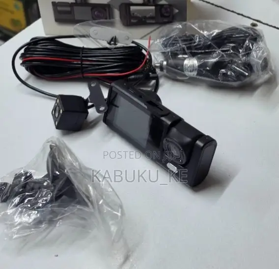 Vehicle Blackbox 3 in 1 Camera Dashcam Dual Lens