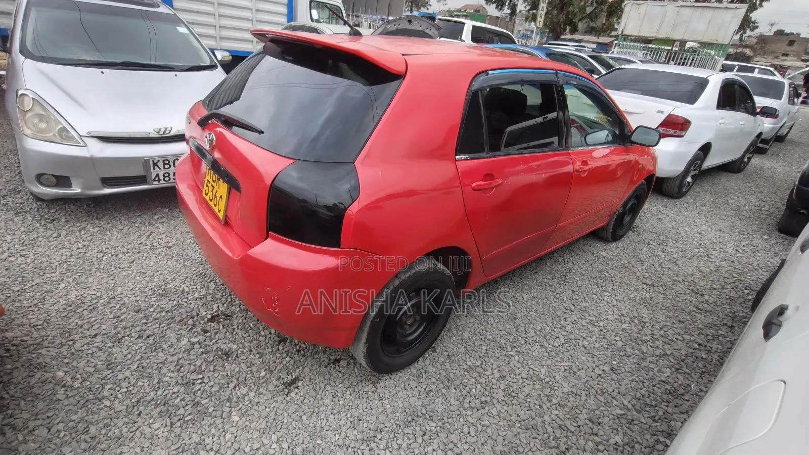 Toyota Corolla RunX 2005 Red