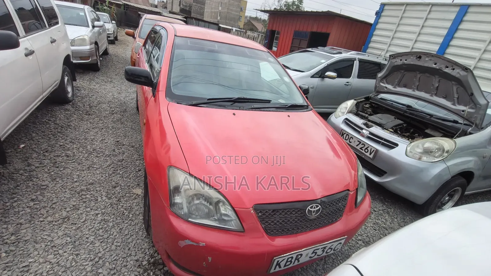 Toyota Corolla RunX 2005 Red
