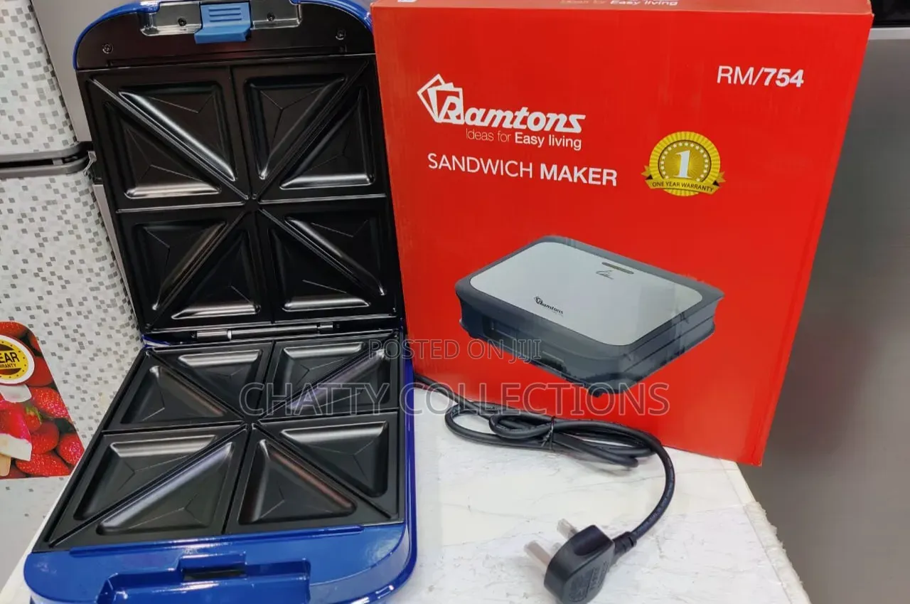 Ramtons 4 Slice Sandwich Maker RM754