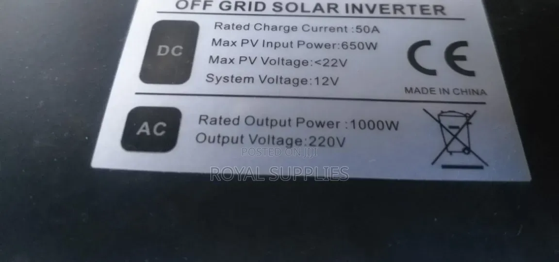 1kva Solarmax Off-Grid Inverter 50a