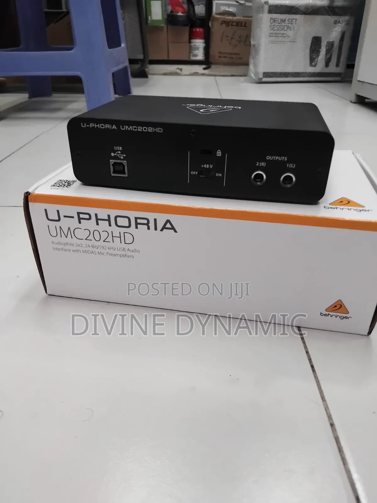 Beringer U-Phoria UMC202HD Sound Card