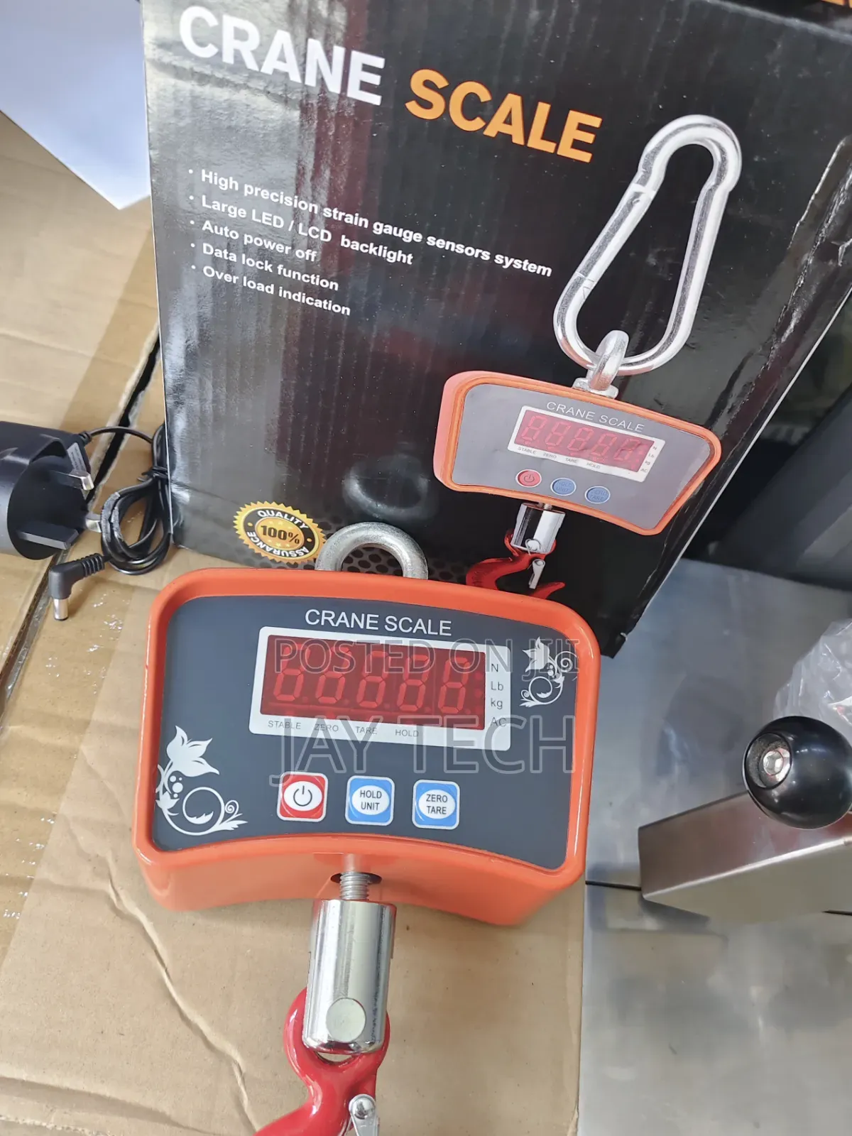 Heavy-Duty 500kg Digital Crane Scale / Hanging Scale (Brand New)