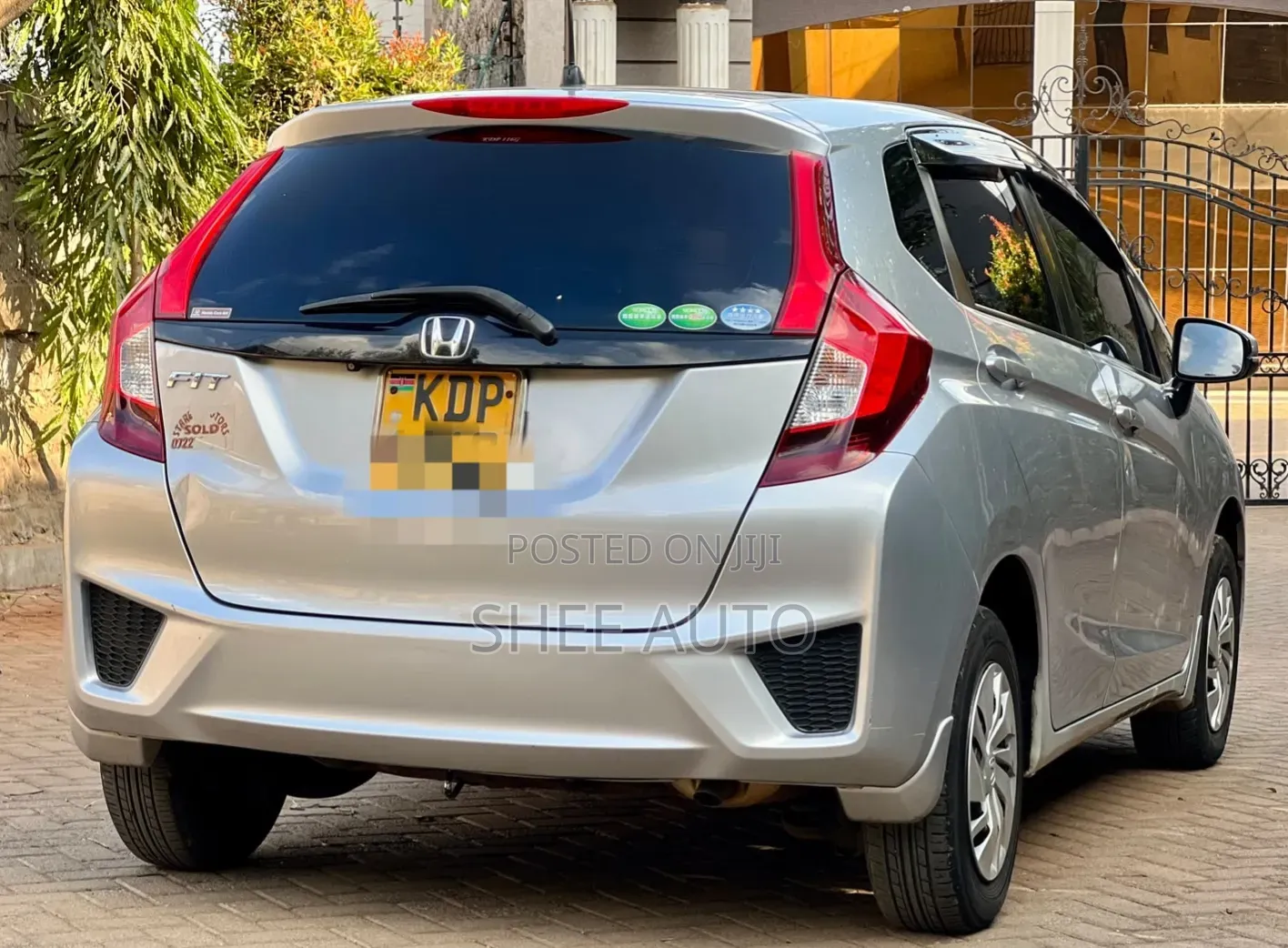 Honda Fit 2016 Silver
