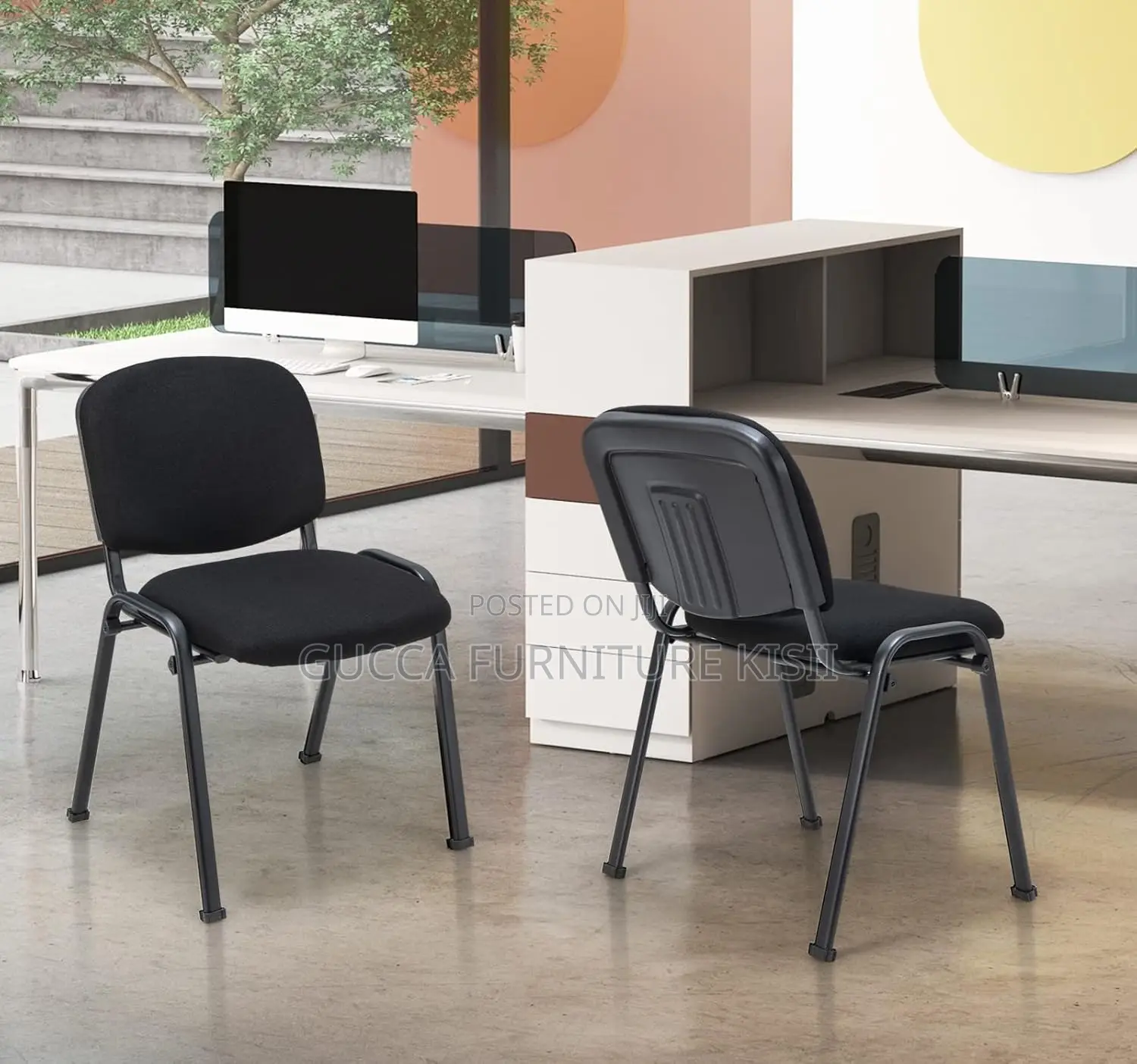 Fabricated Stackable Captain Chair