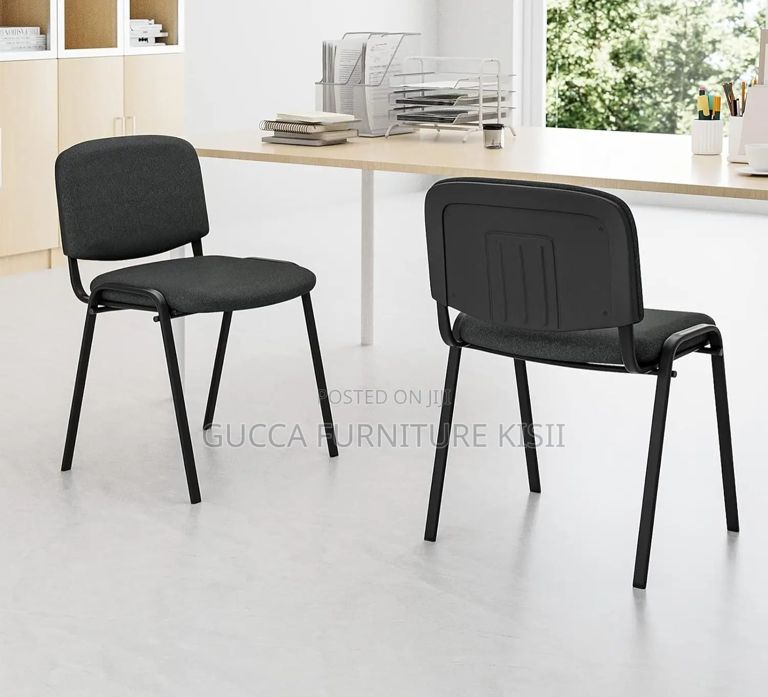 Fabricated Stackable Captain Chair