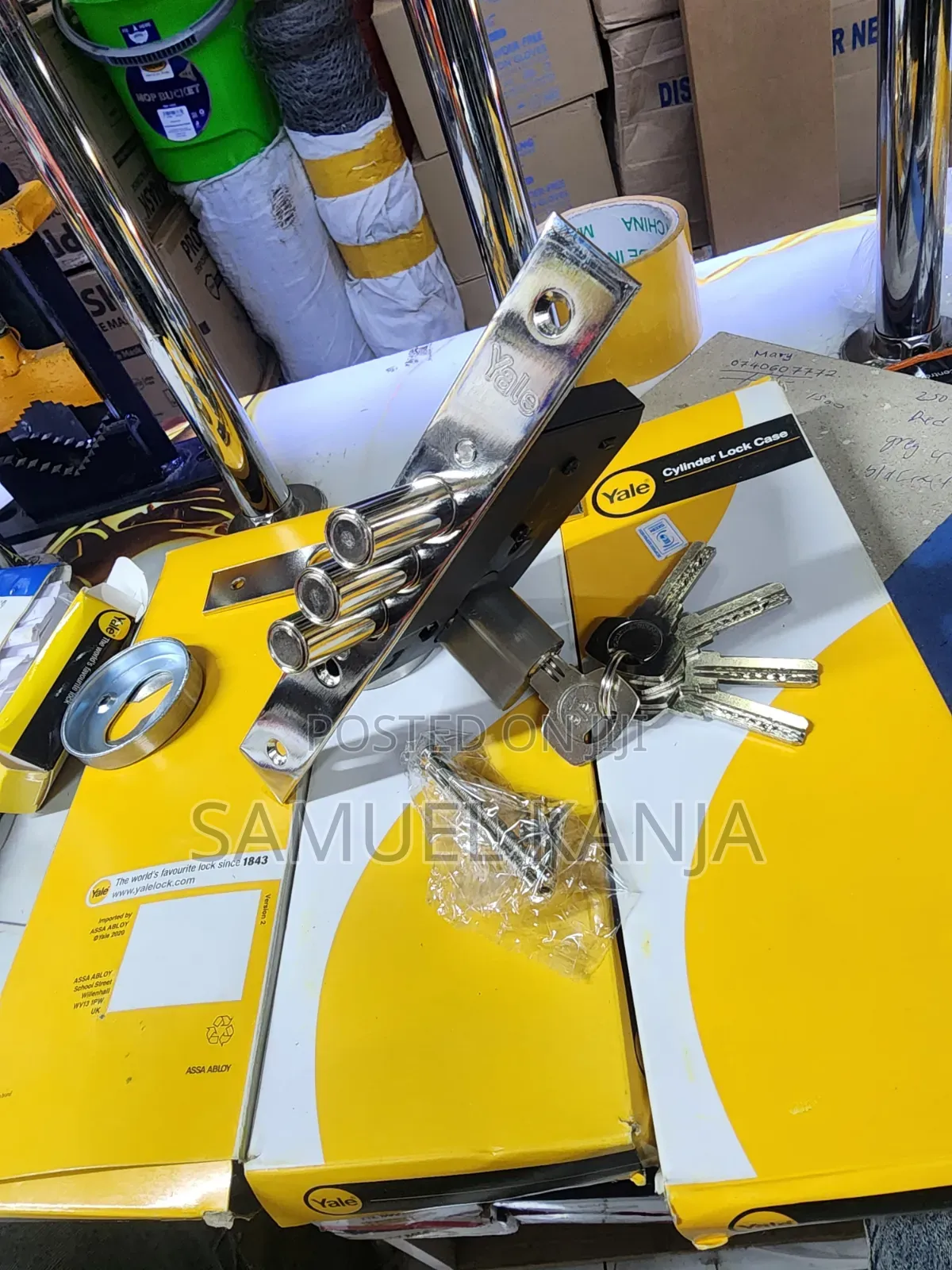 Yale Cylinder Dead Lock