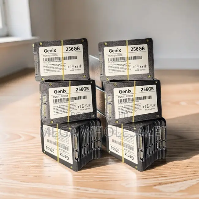 Efficient Data Storage 2.5 Inch 128GB, 256GB, 512GB SSD Hard Disks.
