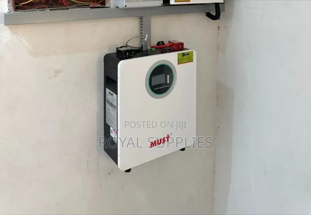 Must 5.12kwh 25.6v 200ah Lithium Battery