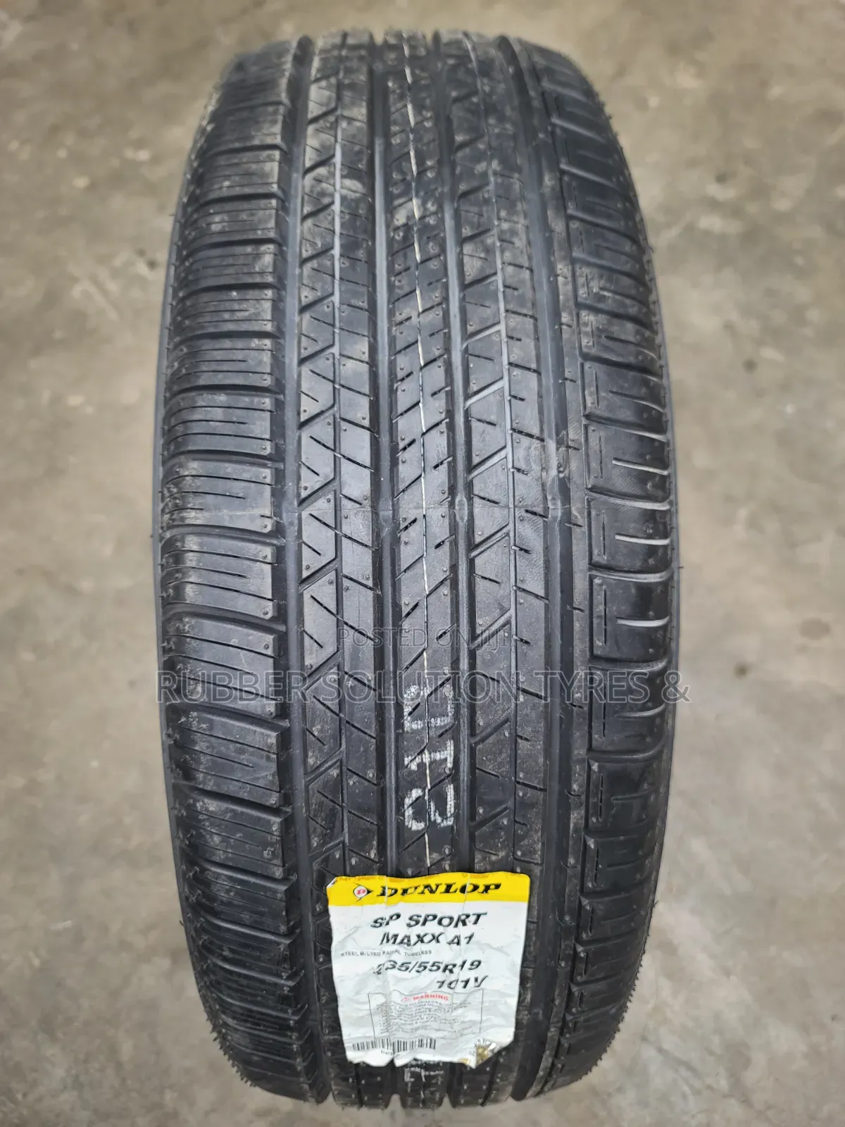 235 /55 R19 Dunlop Tyres 101v Sp Sport Made in Japan