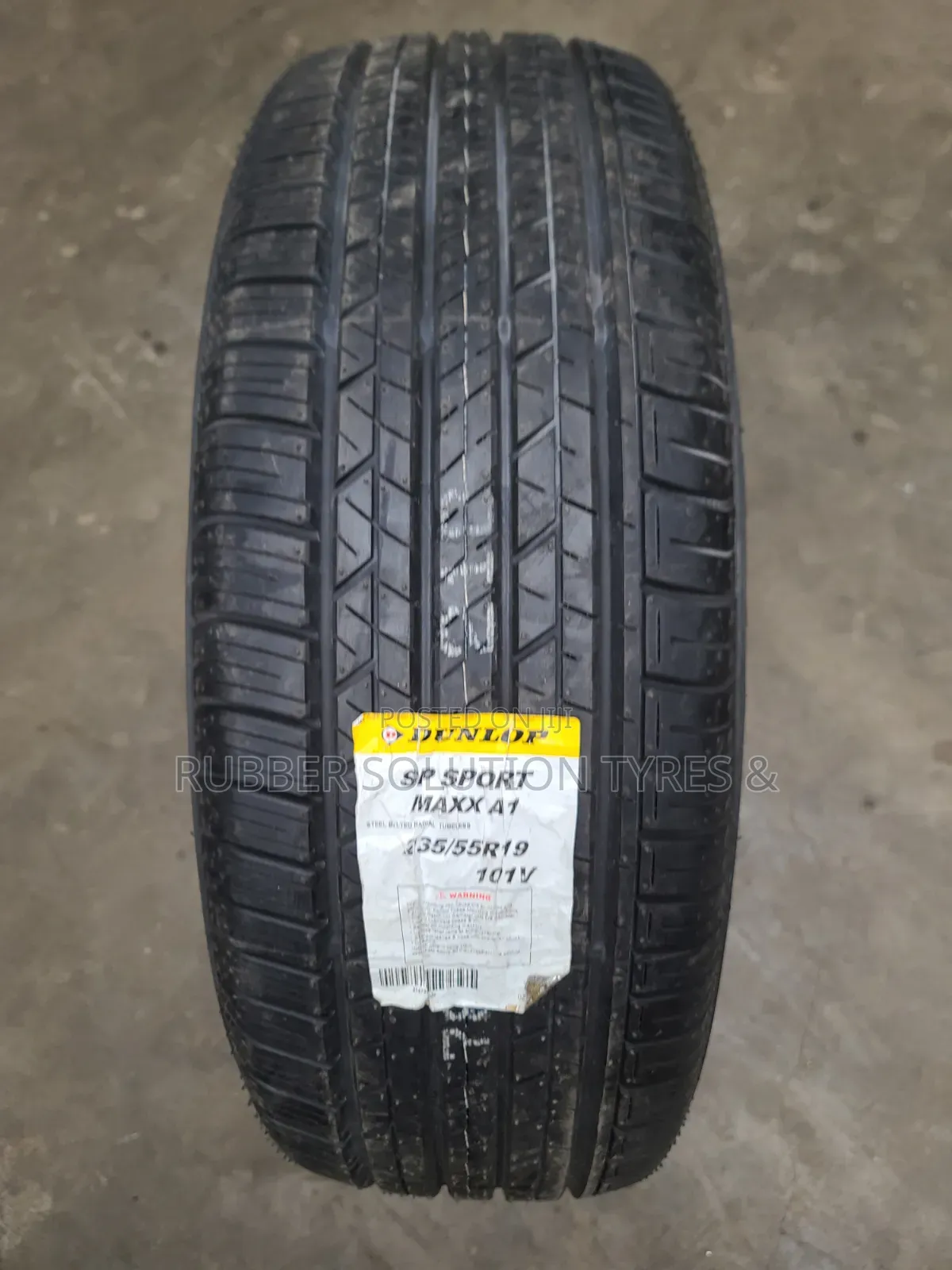 235 /55 R19 Dunlop Tyres 101v Sp Sport Made in Japan