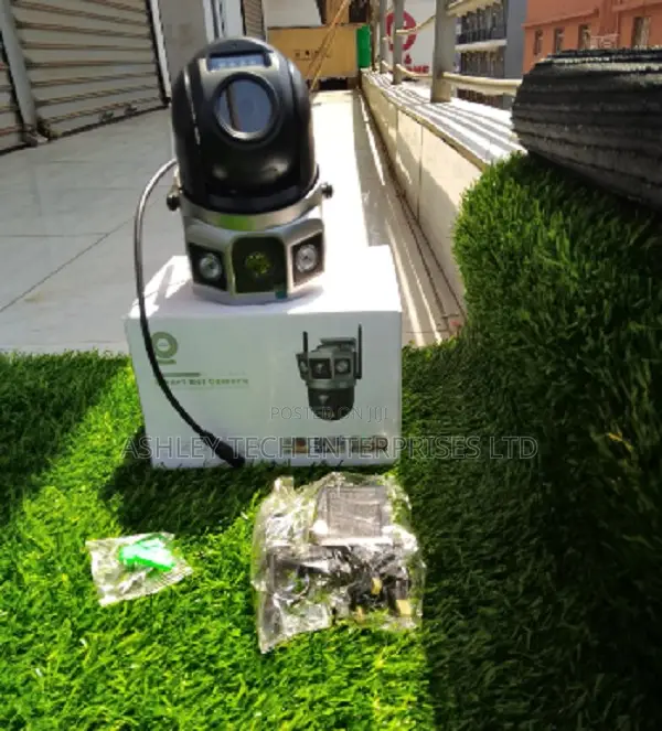 AC Powered 4G Dual Lens PTZ CCTV Camera