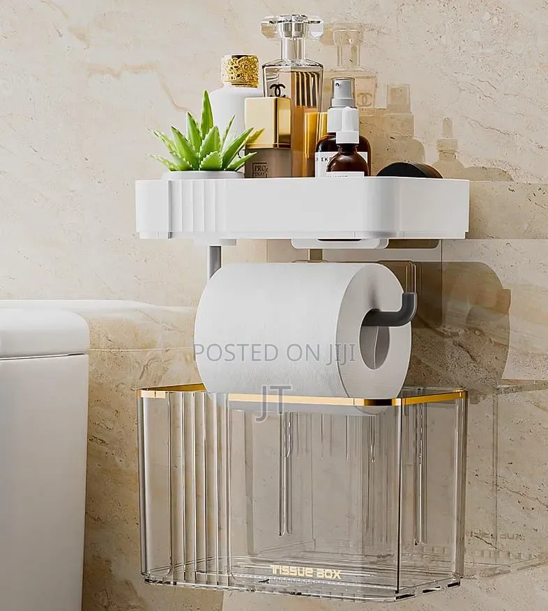 Toilet Tissue Box, Face Towel Storage Box, Wall Hanging