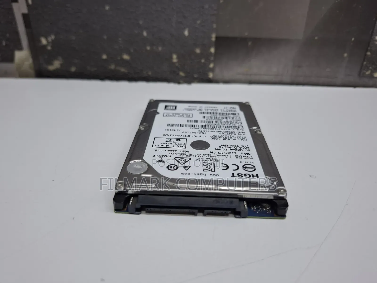 HGST 1tb 7200prm Hts721010a9e630 32mb 6gb/S Sata 2.5" Internal HDD